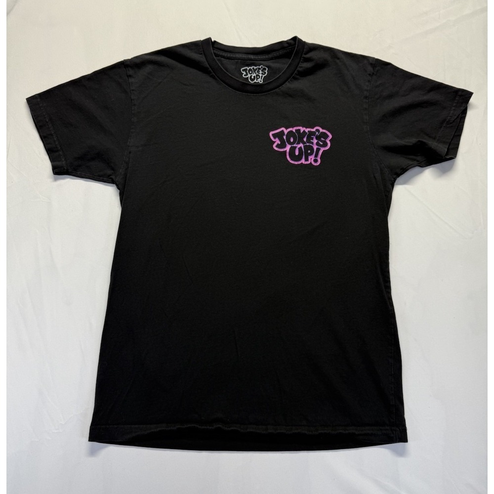 Joke's Up Bombatta Graphic Tee Black Size M Streetwear Cartoon‎ Logo Tshirt